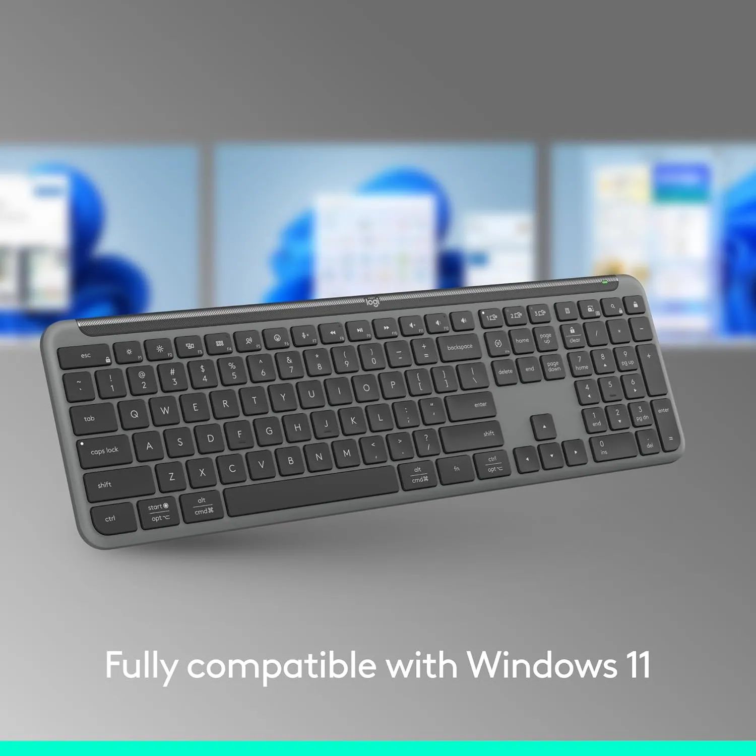 Logitech Wireless Keyboard Mouse Combo Signature Slim MK950 (Open Box) view 5